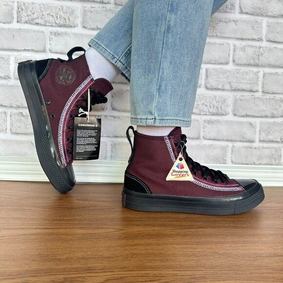 ❤️❤️Converse Chuck Taylor All Star CX EXP2 Hi 9.5 Women Shoes Bloodstone A12872C - Picture 1 of 12